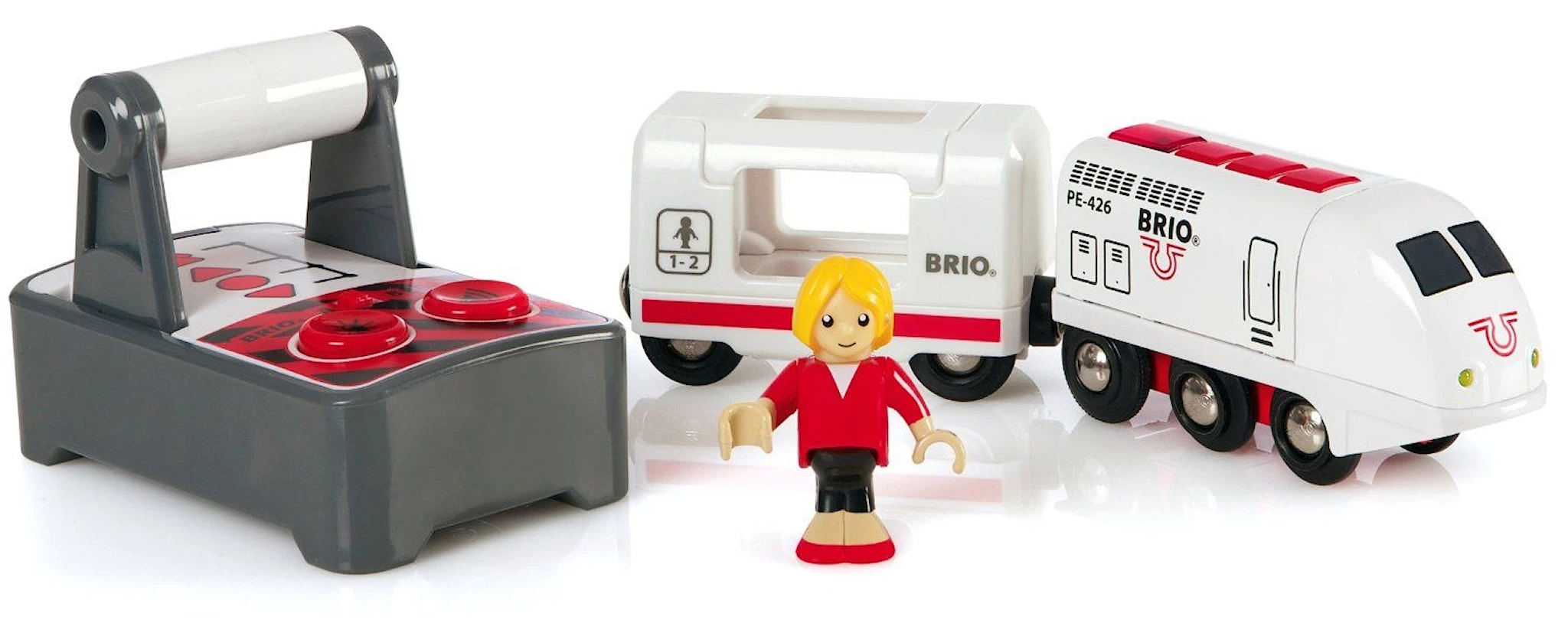 Produktbilde for Fjernstyrt passasjertog, Brio Trejernbane