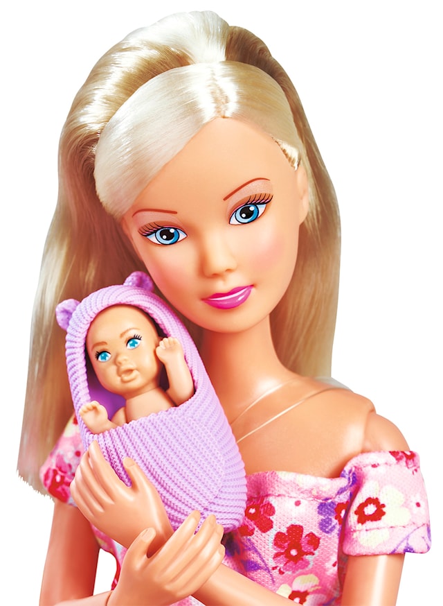 Produktbild 2 för Steffi LOVE Modedocka Gravid med Växande Mage