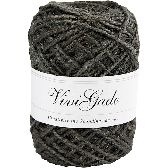 Produktbild 2 för Naturhampa 30 m Grå