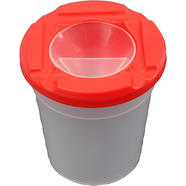 Produktbilde 7 for Penselbøtte, H: 8,5 cm, dia. 8 cm, 250 ml, 1 stk.