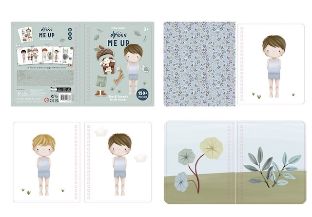 Produktbild 2 för Forest Friends Pysselbok Little Dutch