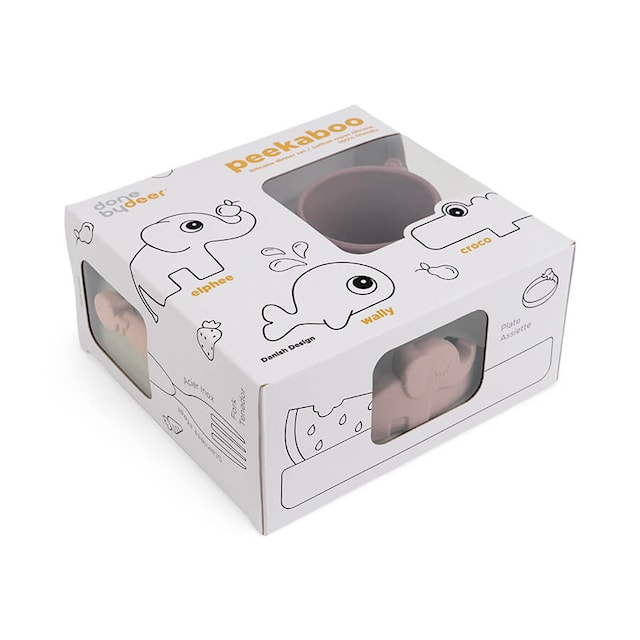 Tuotekuva 2 - Peekaboo Deer Friends Matset, Powder, Done by Deer