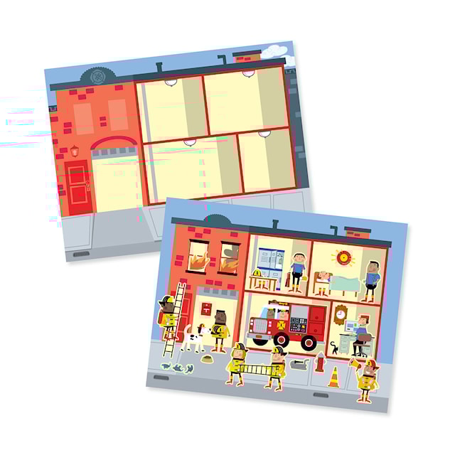Tuotekuva 2 - Reusable Sticker Pad My Town Melissa & Doug