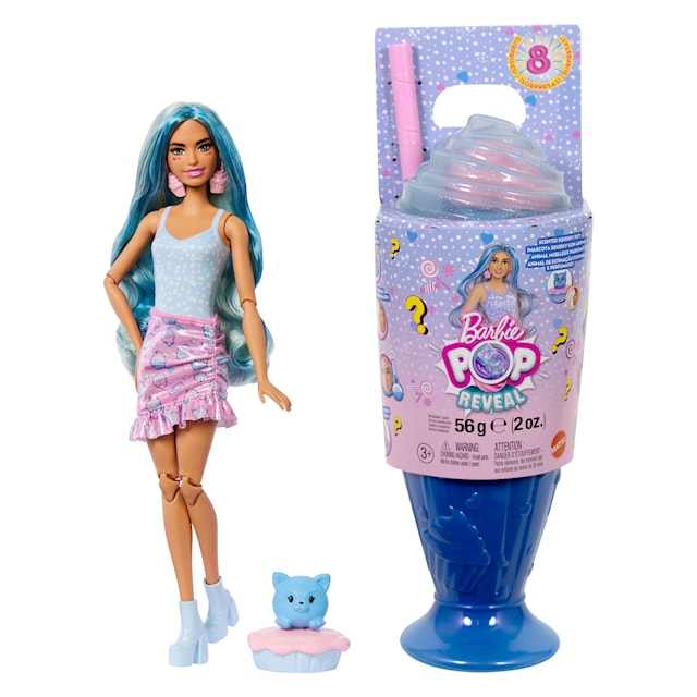 Produktbild 1 för Barbie Pop Reveal Treats Series Blå