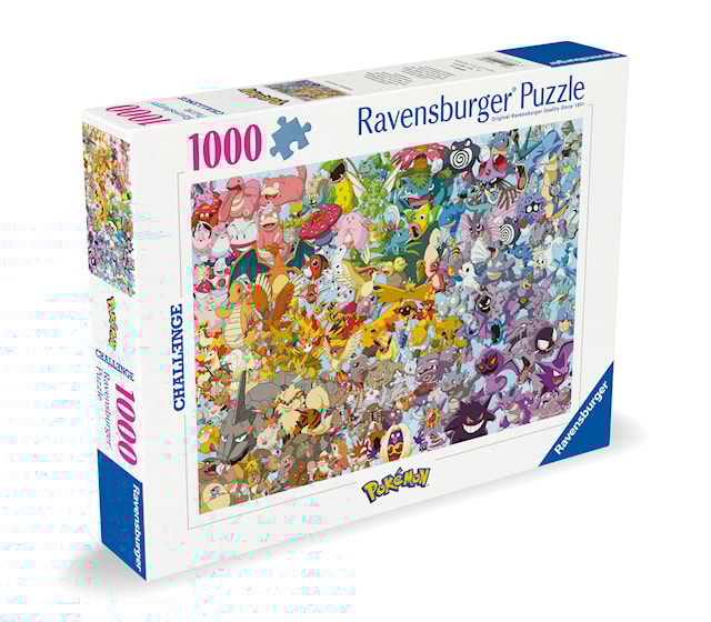 Tuotekuva 5 - Challenge Pokémon Palapelit 1000 palaa, Ravensburger
