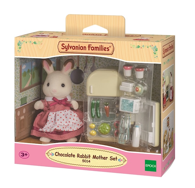 Tuotekuva 3 - Suklaapupuäiti-setti (Jääkaappi), Sylvanian Families
