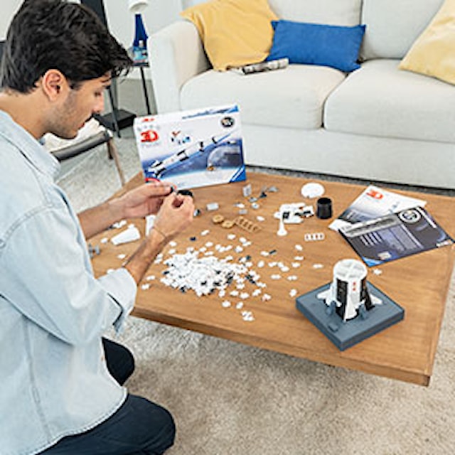 Produktbilde 5 for Apollo Saturn V Rocket, Puslespill 440 brikker, Ravensburger