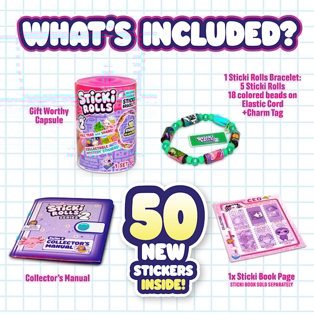 Tuotekuva 3 - Sticki Band Capsule S2 Cdu Sticki Rolls