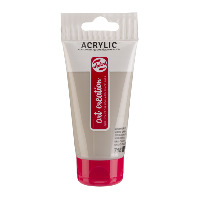 Akrylmaling 75 ml Varm Grå Talens Art Creation
