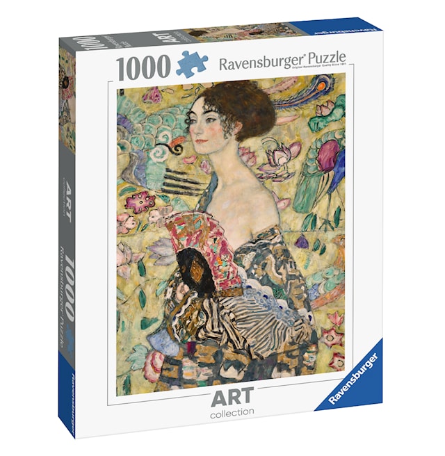 Tuotekuva 5 - Lady With A Fan Palapelit 1000 palaa, Ravensburger