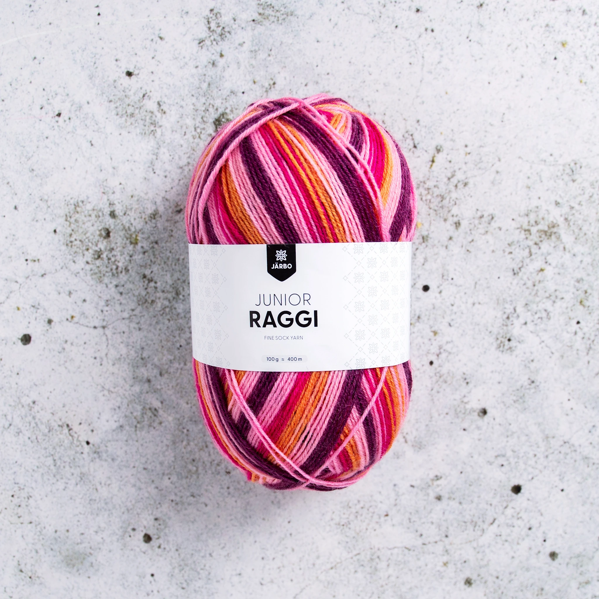 Produktbild för Junior Raggi Garn Ullmix 100 g Järbo
