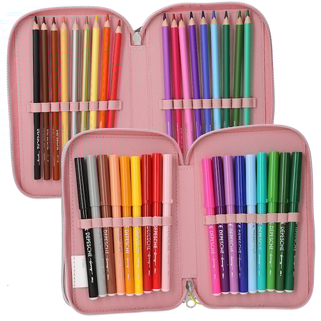 Produktbild 2 för Trippelpennfodral Apor Juicy TOPModel