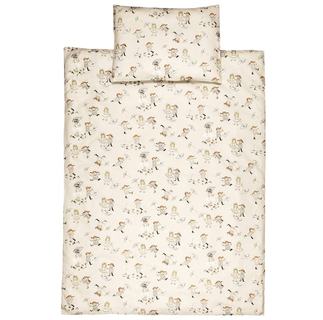 Produktbilde 2 for Pippi Langstrømpe Dynetrekksett Vogn/Vugge Rätt Start