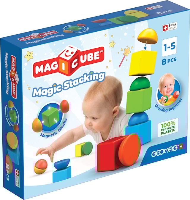 Produktbilde 3 for Magicube Magic Stacking 8 Deler Geomag
