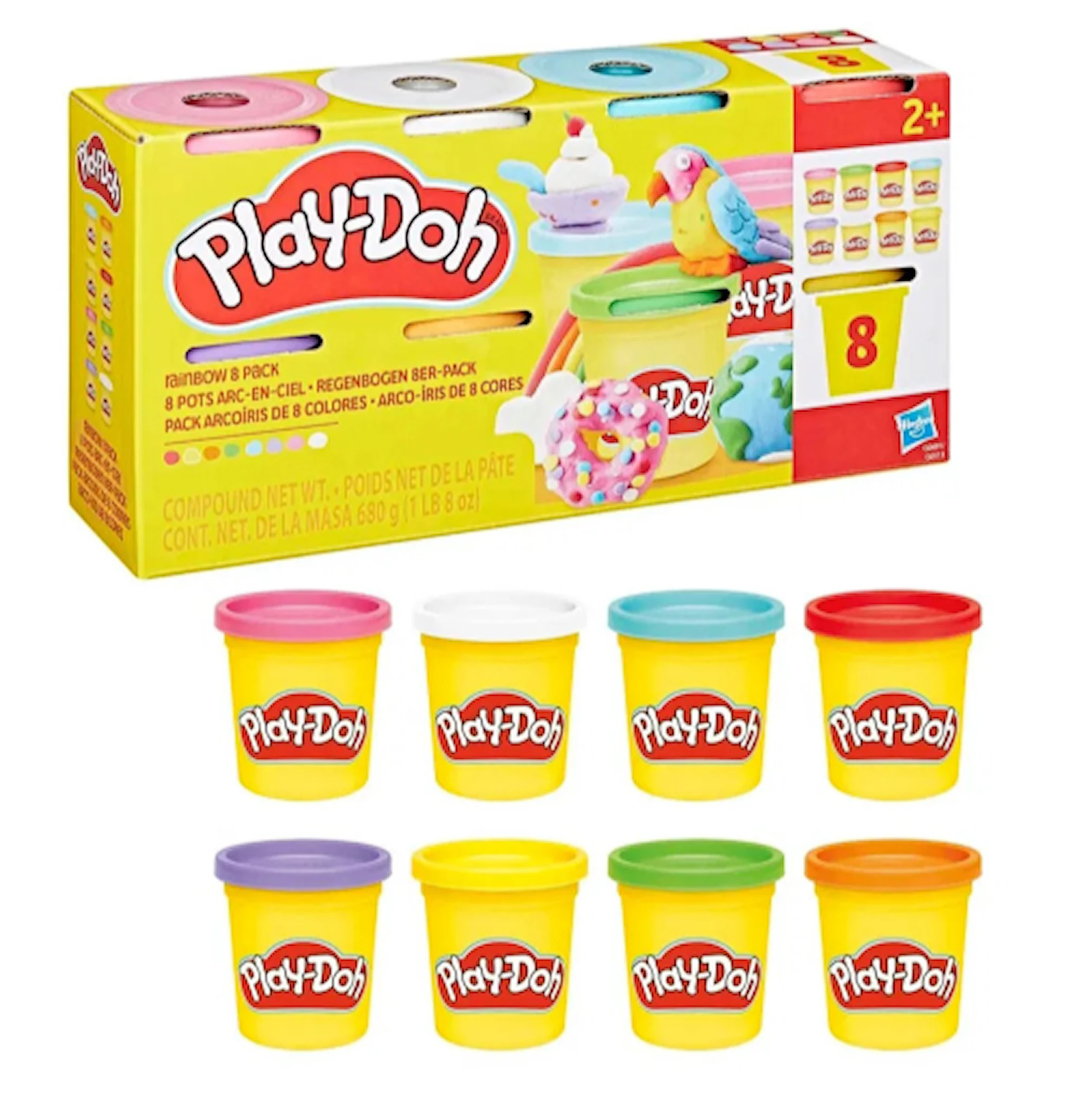 Produktbilde for Play-Doh Compound 8-Pack Rainbow