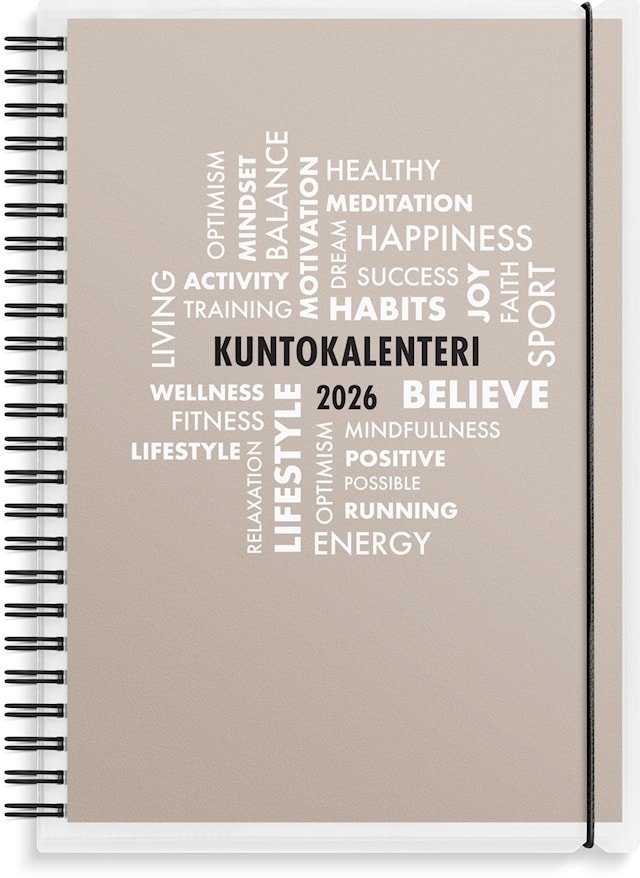 Tuotekuva 2 - Kalenteri 2026 Kuntokalenteri A5 Burde