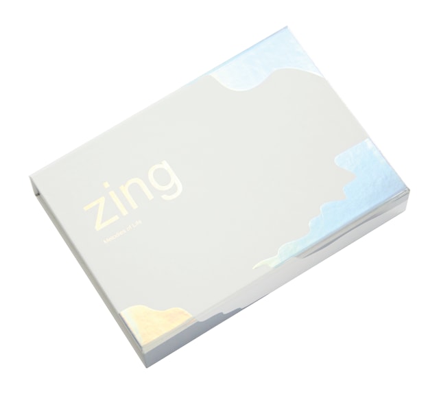 Zing Melodies of Life - Set med ändstickor (8 par/13 cm) KnitPro