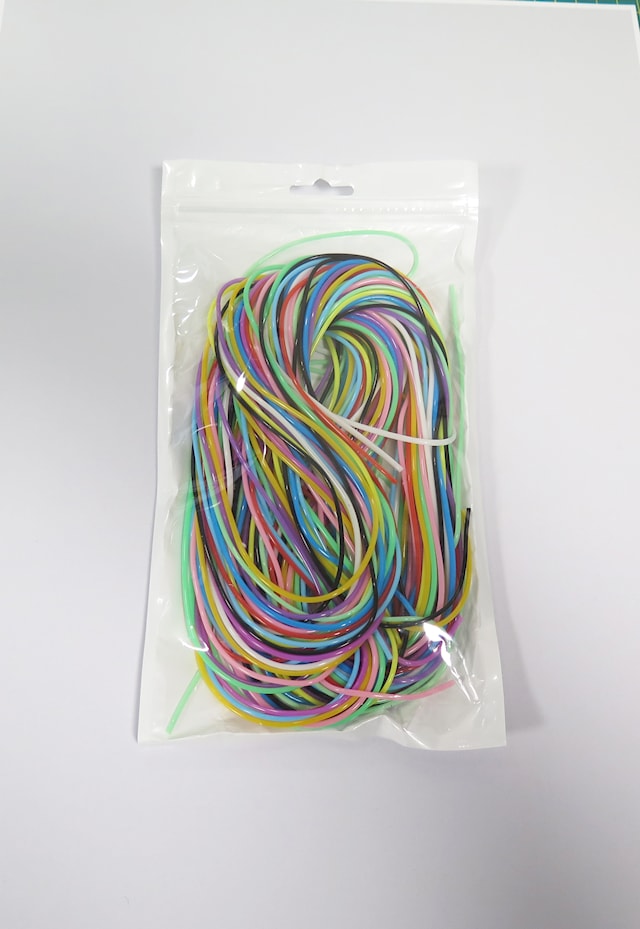 Maskholder, plastslange 2 mm, 300 stk