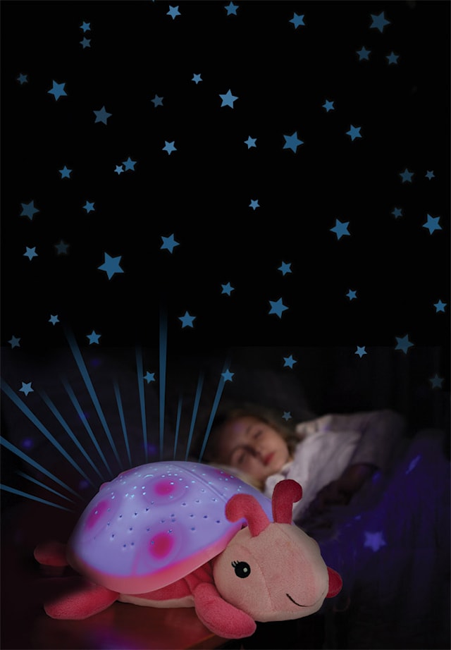 Produktbild 3 för CloudB Nattlampa Twilight Nyckelpiga Rosa