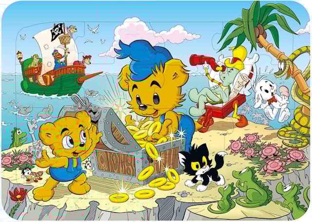 Produktbild 2 för Rampussel Bamse Sjöravare 16 bitar, Kärnan