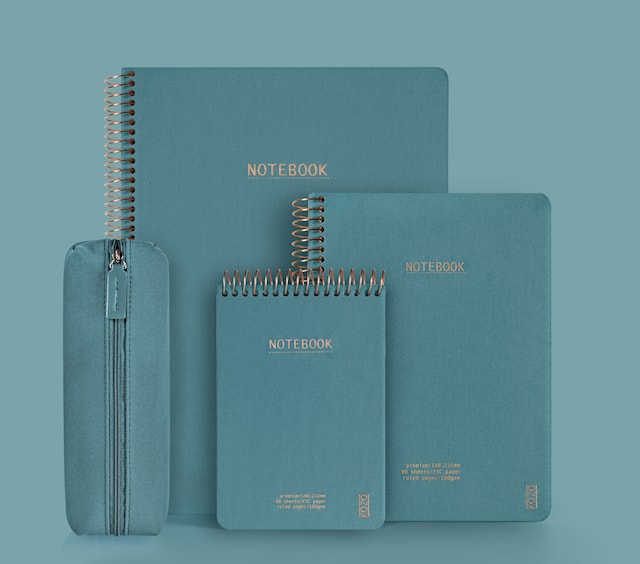 Produktbilde 2 for Pennal Stål Blå 21x7x7 cm KOZO