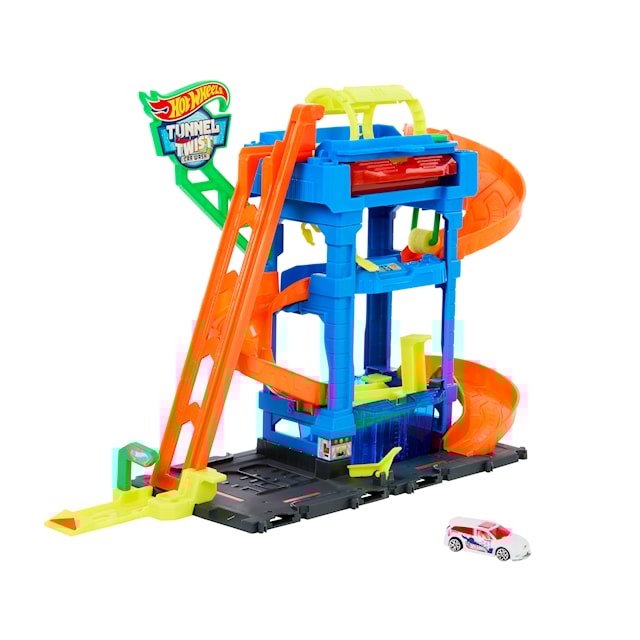 Produktbilde 1 for Hot Wheels City Elc Bilvask lekesett