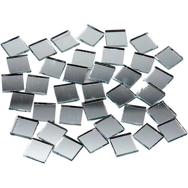 Produktbild 2 för Spegelmosaik 10x10 mm Blank 500 st
