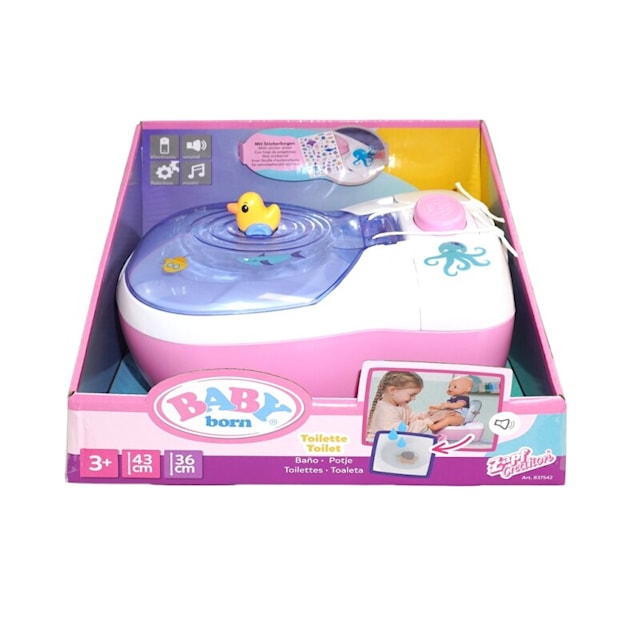 Tuotekuva 3 - Baby born -nuken WC-istuin