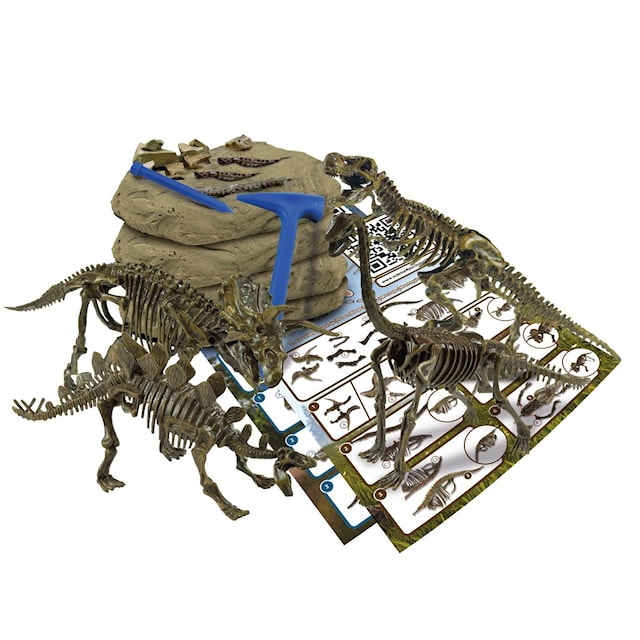 Produktbild 2 för Science4You Fossil Excavation 4-In-1