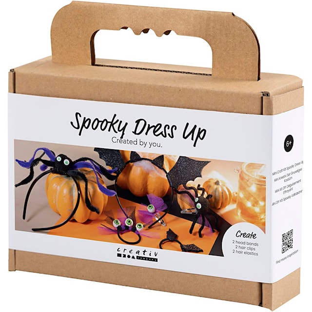 Produktbild 3 för Mini DIY Kit Halloween Hårband & Hårspännen 1 förp