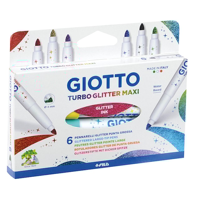 Produktbilde 1 for Glitter Pens Extra Thick 6 pcs Giotto