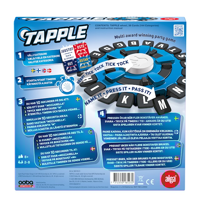 Produktbild 4 för Tapple, Alga (SE/NO/FI/DK)