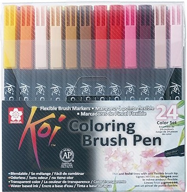 Tuotekuva 5 - Sakura Koi Coloring Brush Pen 24-setti