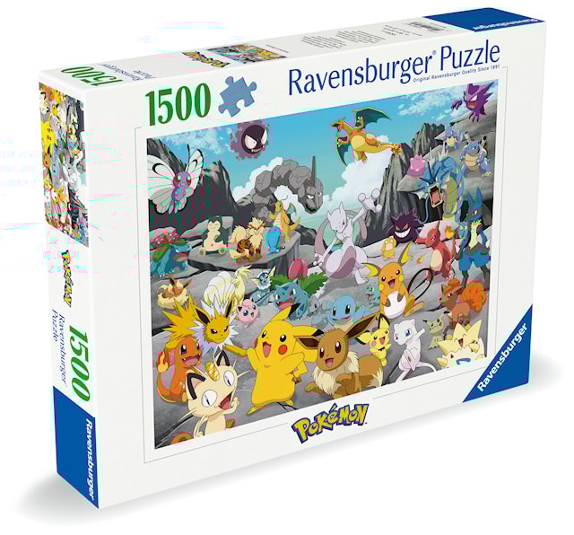 Tuotekuva 2 - Pokémon Classics Palapelit 1500 palaa, Ravensburger