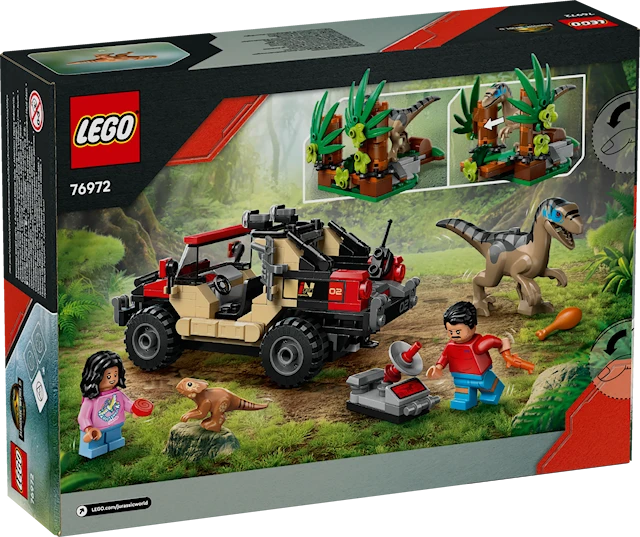 Produktbild 4 för Terrängflykt med raptor LEGO® Jurassic World (76972)