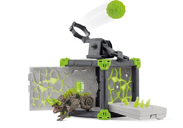 Produktbild 3 för Eldrador BattleCave Stone Chameleon Schleich