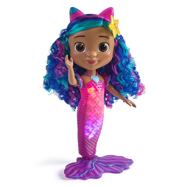 Produktbild 3 för Gabby's Movie Sing & Shine Mermaid Gabby Docka 36 cm