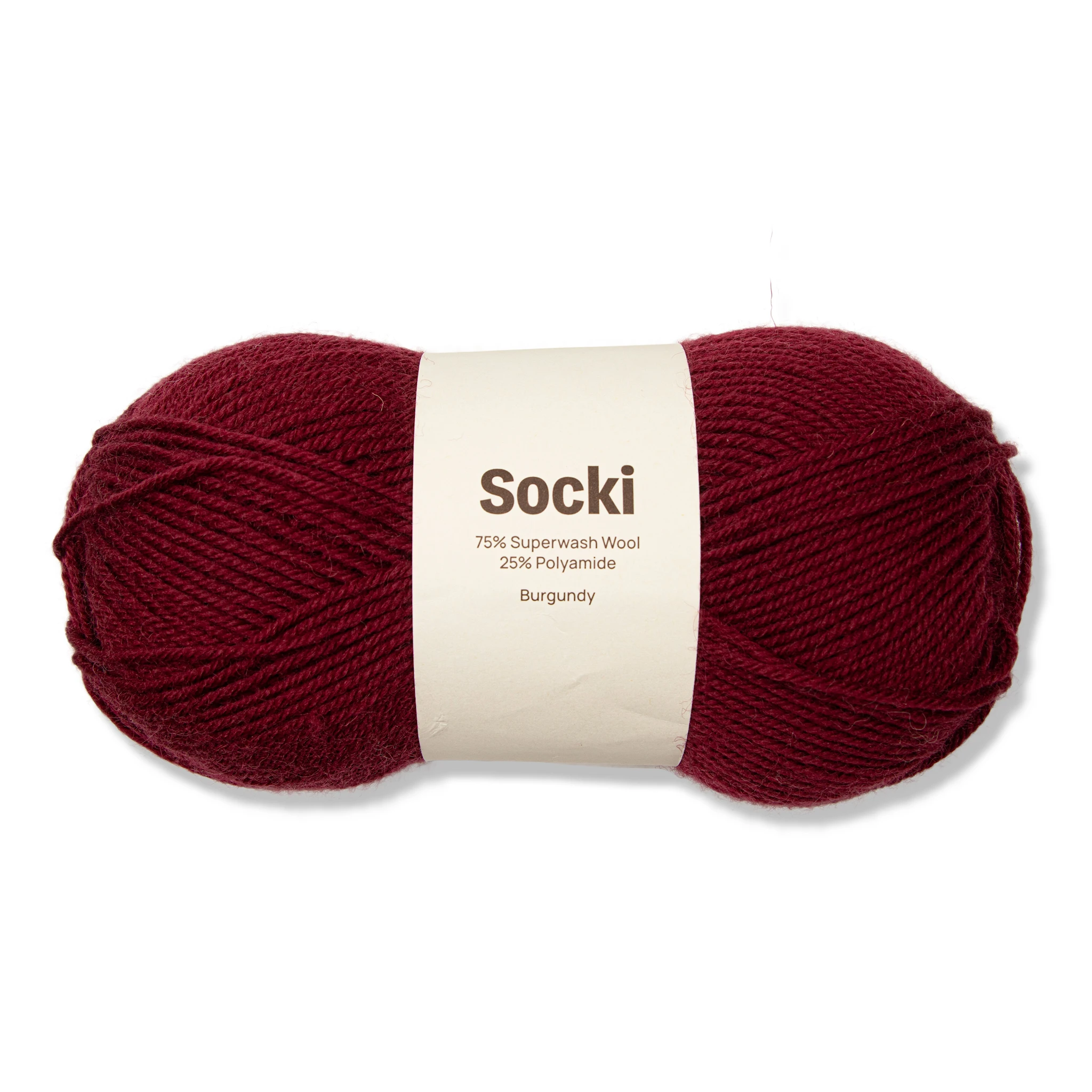 Produktbild för Socki Garn Enfärgade Ullmix 100 g Adlibris