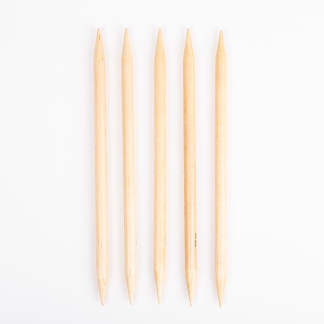 Strømpepinner Basic Bjørk 20 cm 5,50 mm Drops