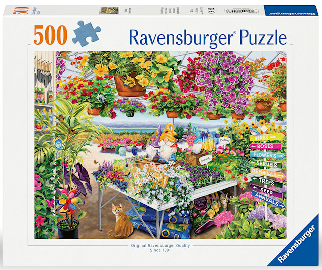 Tuotekuva 1 - Glorious Garden Center Palapeli 500 palaa, Ravensburger