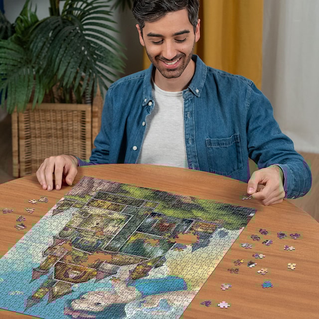 Produktbild 3 för Disney Castles Snow White Pussel 1000 bitar, Ravensburger