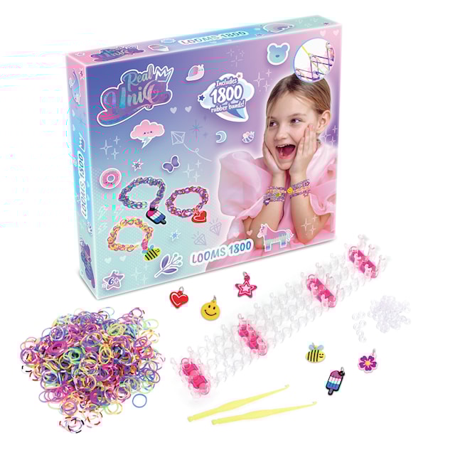 Tuotekuva 2 - Loom Bands Kit 1800 pcs