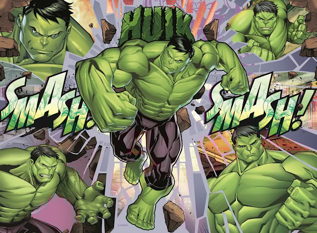Produktbild 2 för Pussel Marvel Hulk 100 bitar XXL, Ravensburger