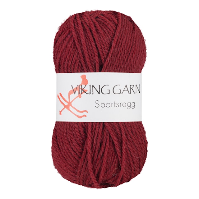 Sportsragg 50 g Burgunder 561 Viking Garn