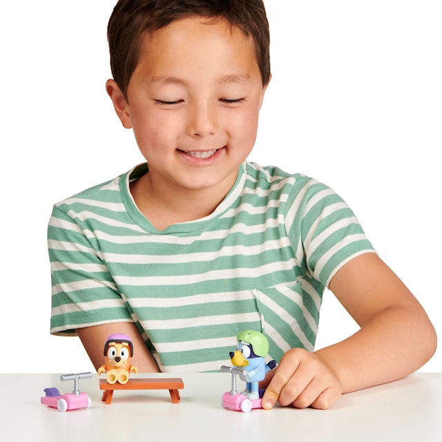 Tuotekuva 2 - Bluey & Bingo Skate Run Leikkisetti