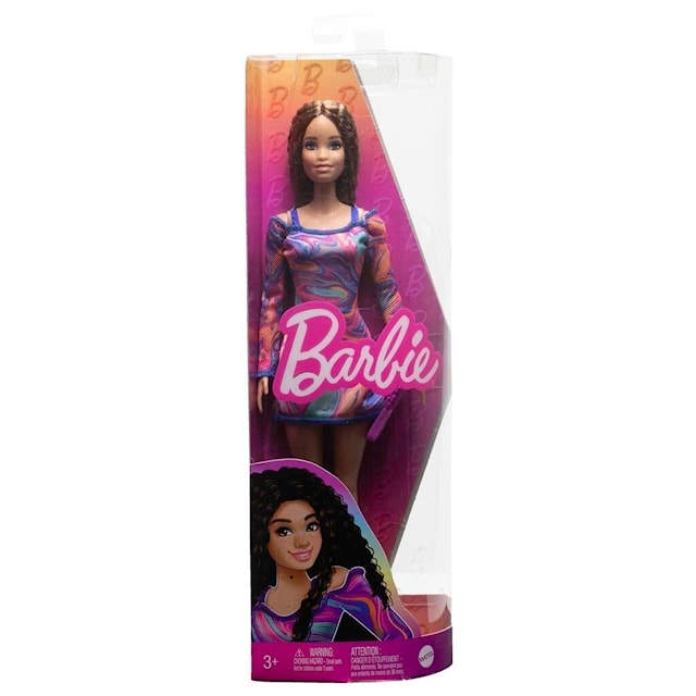 Produktbild 4 för Barbie Fashionista Batik Modedocka Barbie