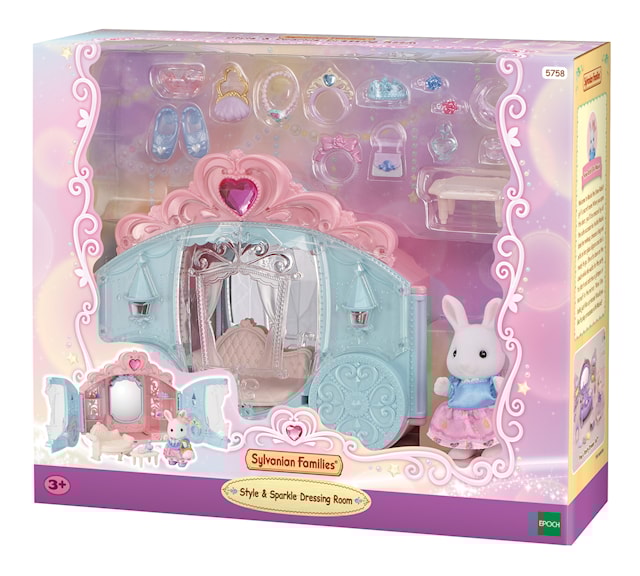 Produktbild 4 för Skönhetsvagn med figur Sylvanian Families