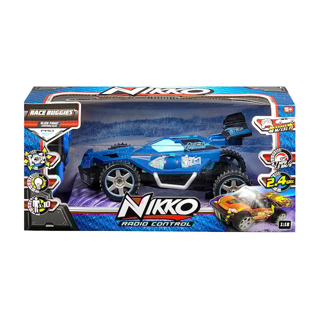 Produktbild 6 för Race Buggies Radiostyrd Bil Alien Panic Blue 23 cm Nikko
