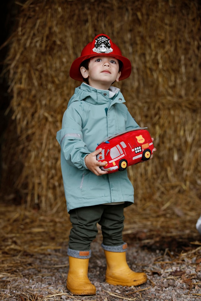 Produktbilde 2 for Brannbil med flyttbart Stege Teddy Company