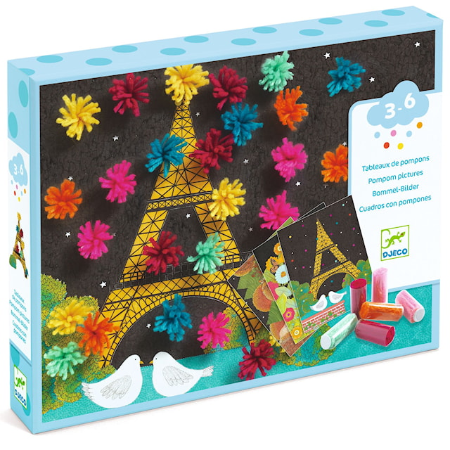 Produktbild 4 för Skapa med Pompons och Överraskningar Djeco
